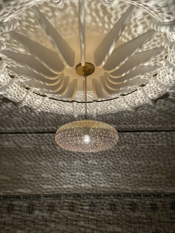 Luminous Medina Handmade Moroccan Ceiling Light - 4