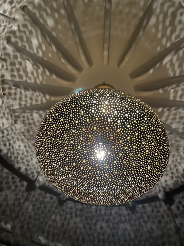 Luminous Medina Handmade Moroccan Ceiling Light - 5